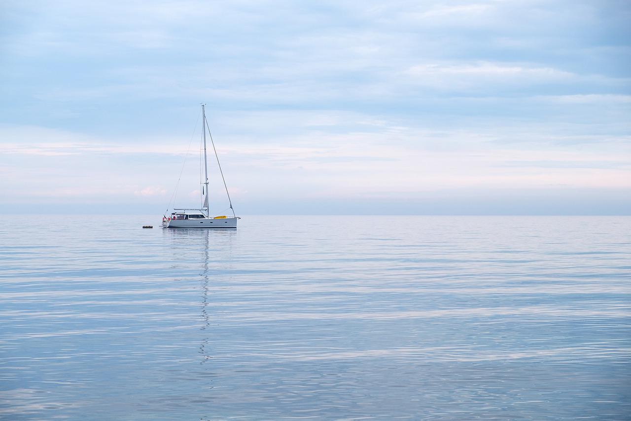 seascape, sea, sailing 